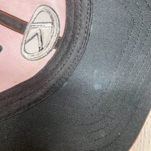 Kubota Baseball Hat Cap Strap Back Orange CHOKO Embroidered SWEAT STAINS - Picture 14 of 14